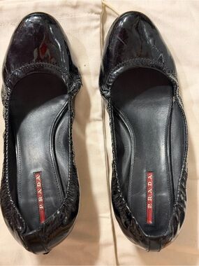 Black Patent Leather Prada